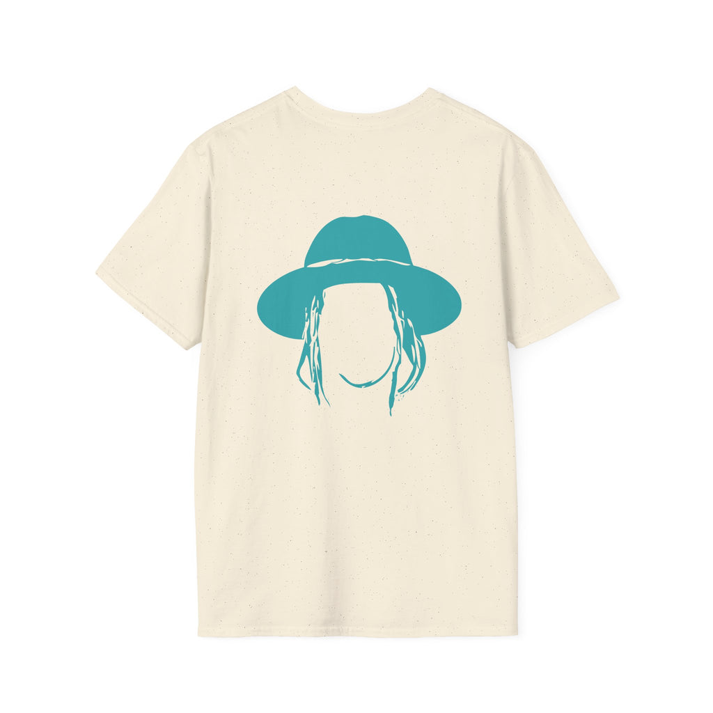 Taj Farrant Teal Logo: Unisex Softstyle T-Shirt