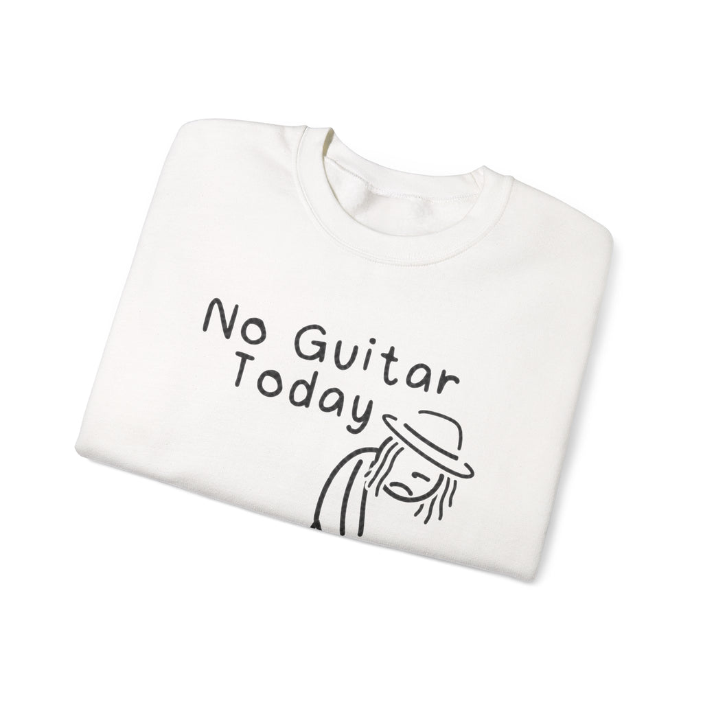 No Guitar Taj Stick Figure Sweatshirt