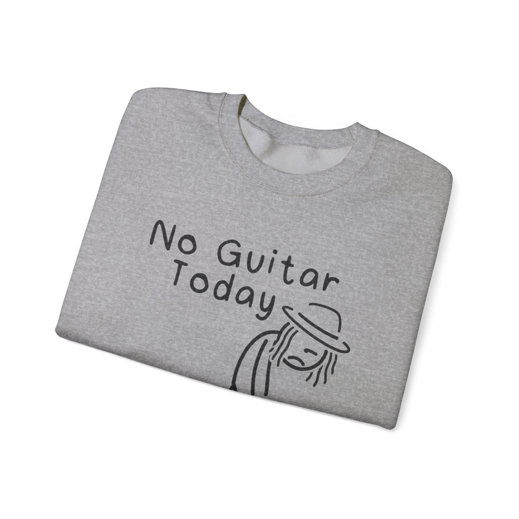 No Guitar Taj Stick Figure Sweatshirt