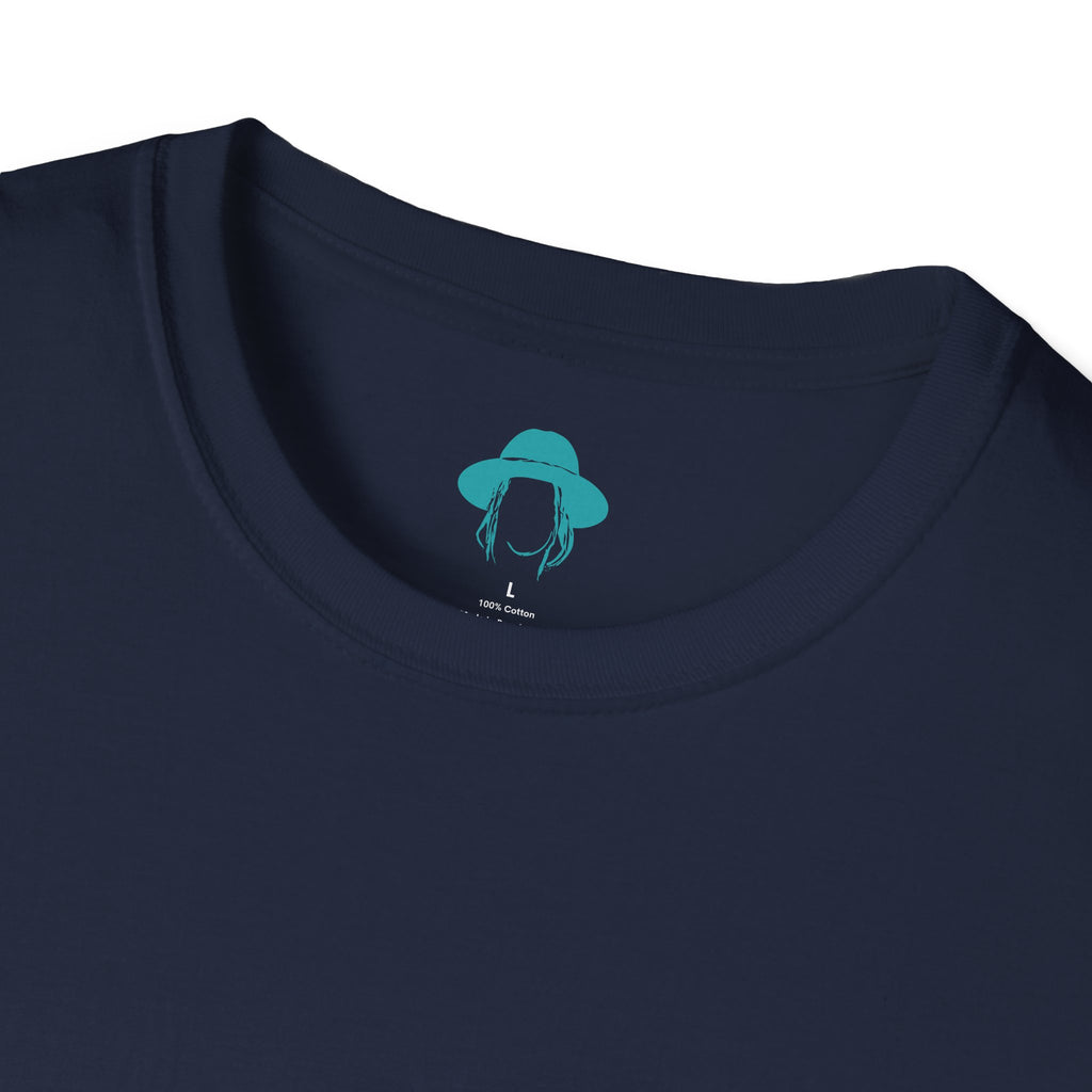 Taj Farrant Teal Logo: Unisex Softstyle T-Shirt