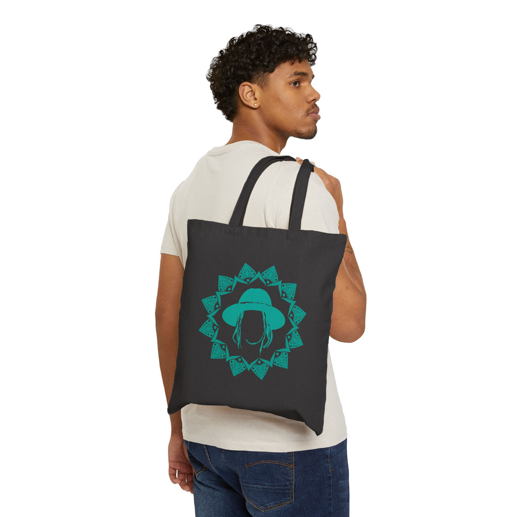 Mandala Canvas Tote