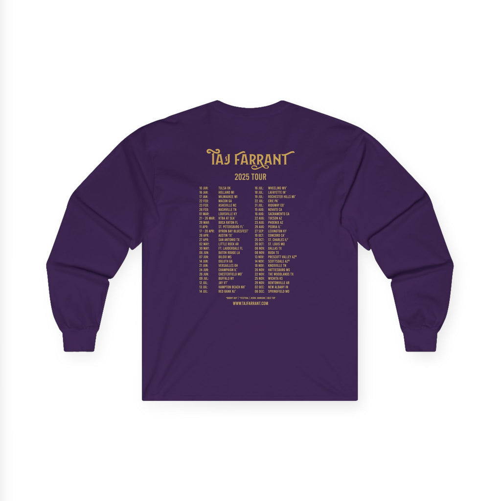Taj Farrant 2025 Tour Long Sleeve 1 (Unisex)