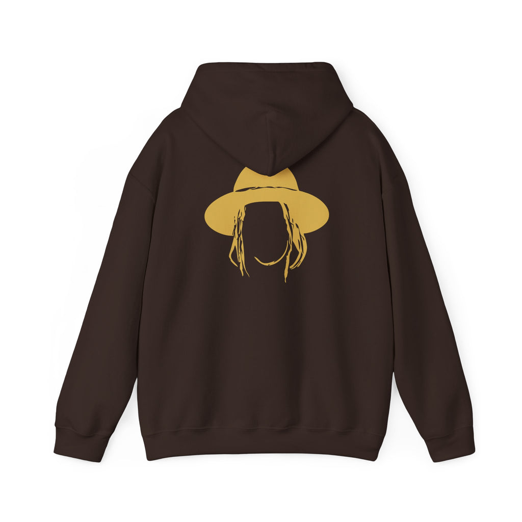 Taj Farrant Gold Logo: Unisex Heavy Blend™ Hooded Sweatshirt