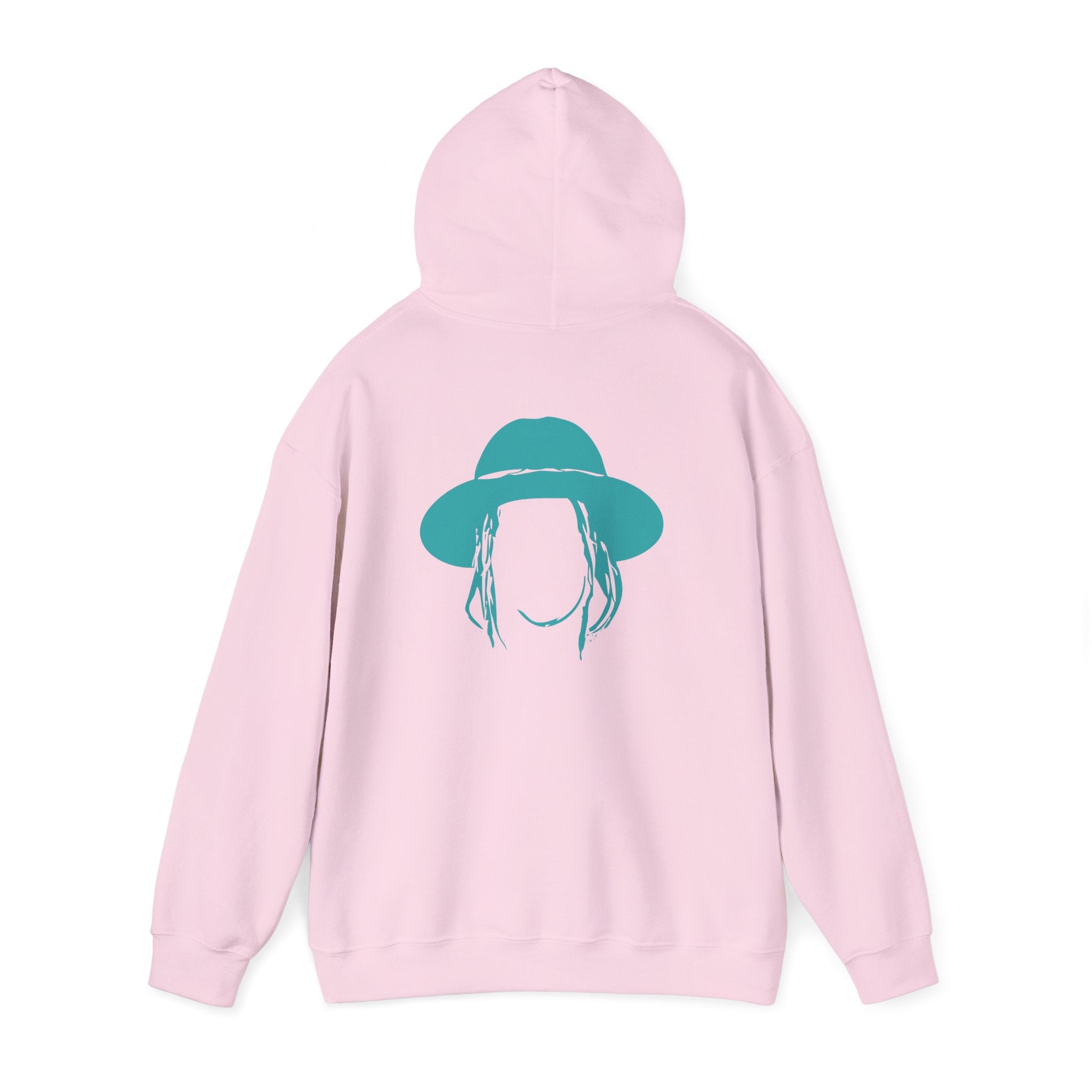 Taj Farrant Teal Logo: Unisex Heavy Blend™ Hooded Sweatshirt