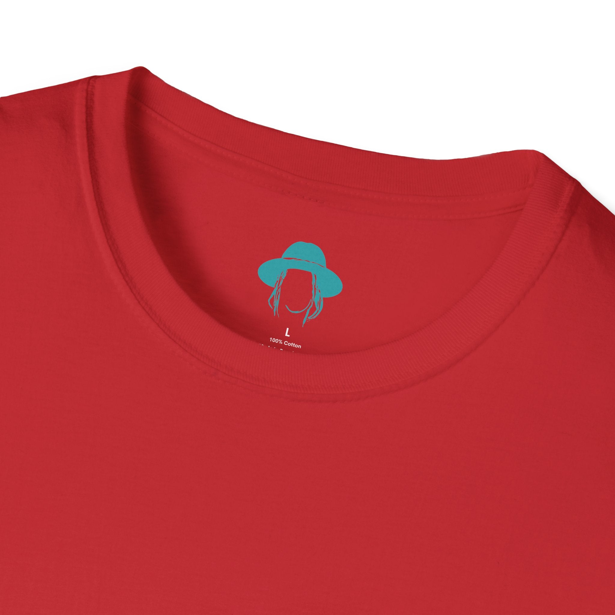 Taj Farrant Teal Logo: Unisex Softstyle T-Shirt