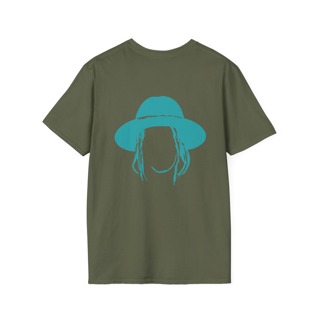 Taj Farrant Teal Logo: Unisex Softstyle T-Shirt