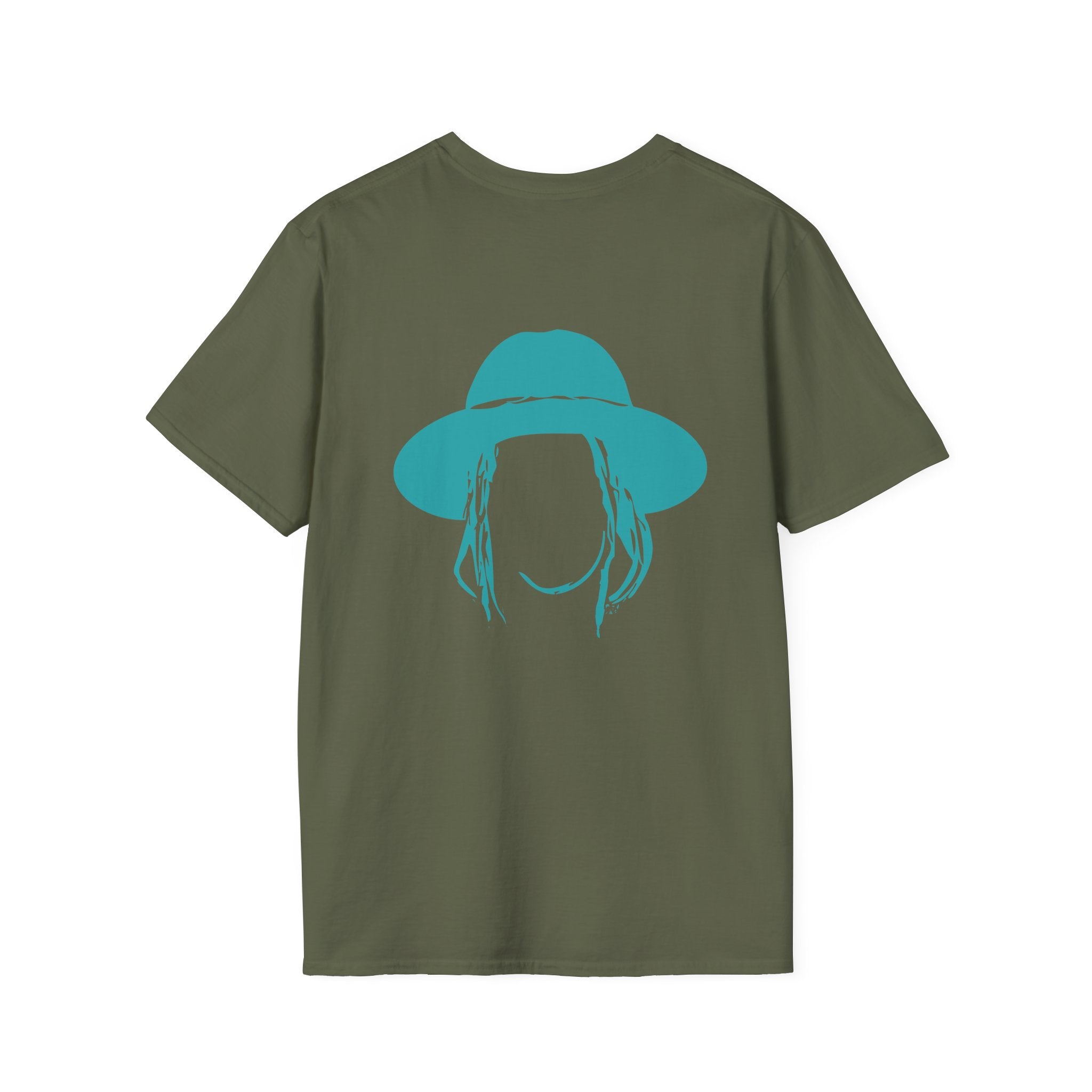 Taj Farrant Teal Logo: Unisex Softstyle T-Shirt