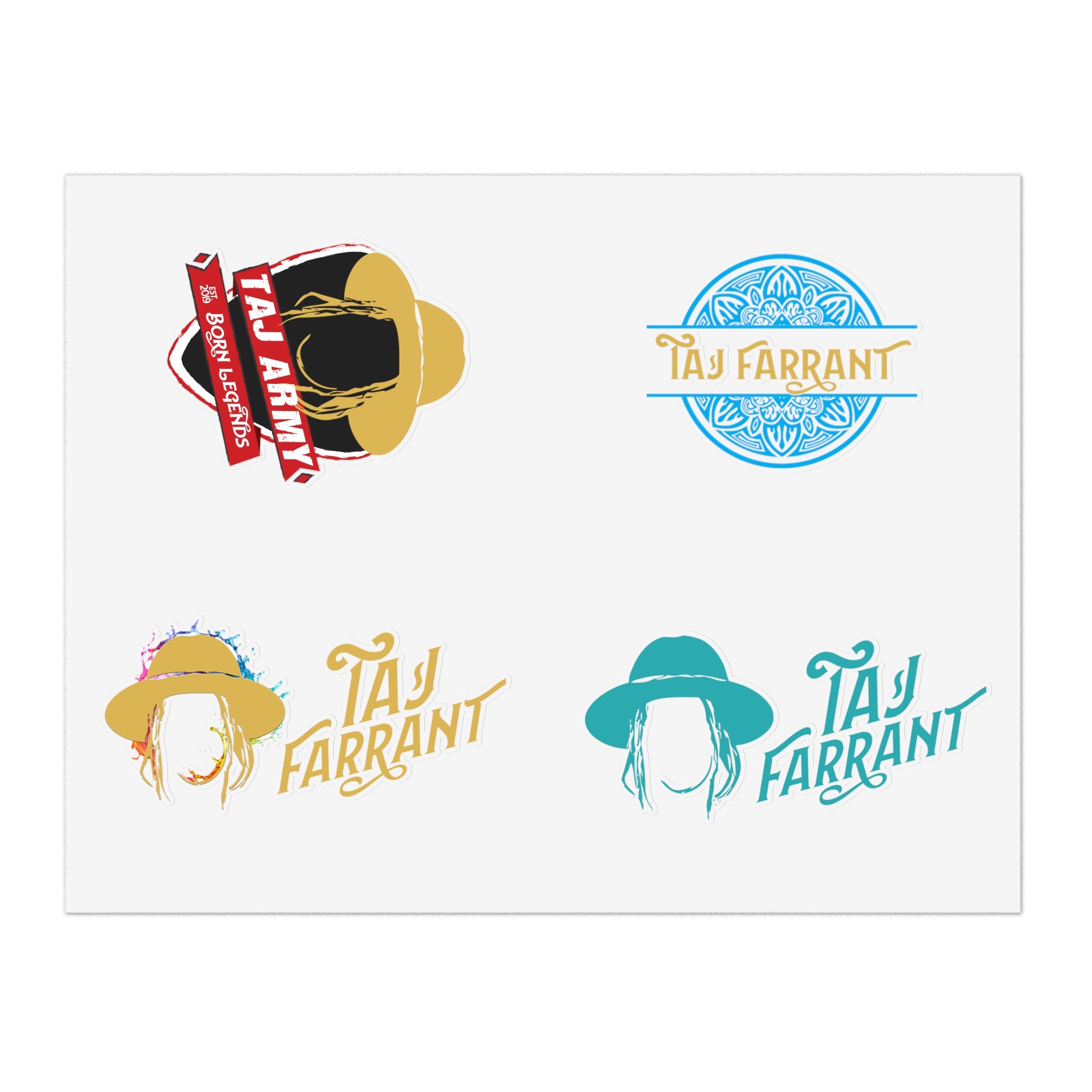 Taj Sticker Sheet Bundle