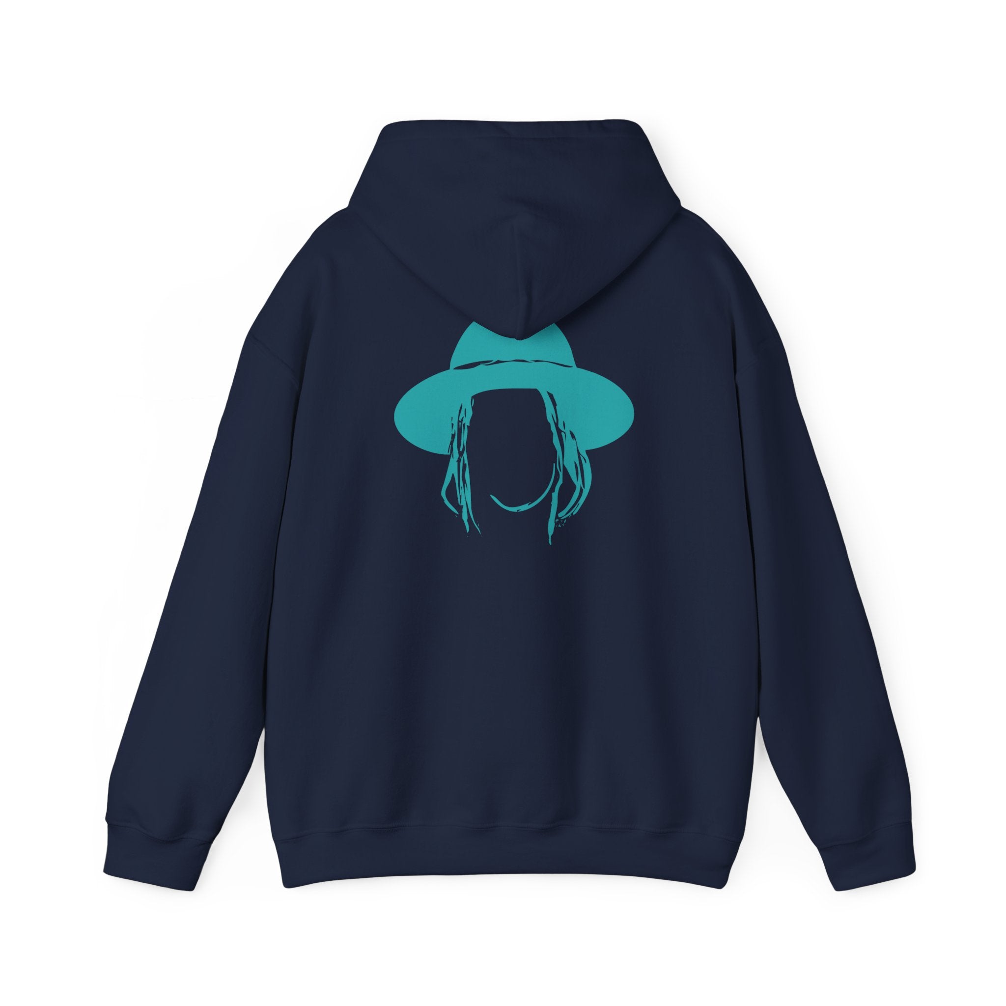 Taj Farrant Teal Logo: Unisex Heavy Blend™ Hooded Sweatshirt