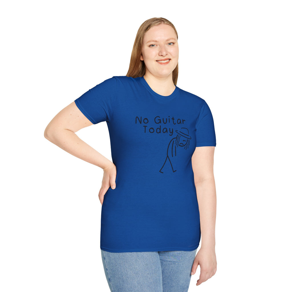 No Guitar Today T Shirt