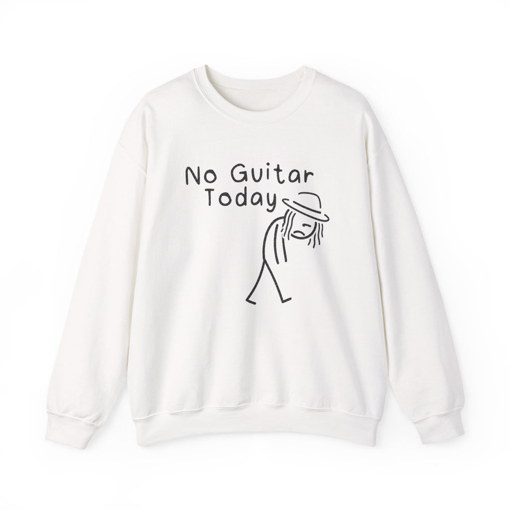 No Guitar Taj Stick Figure Sweatshirt