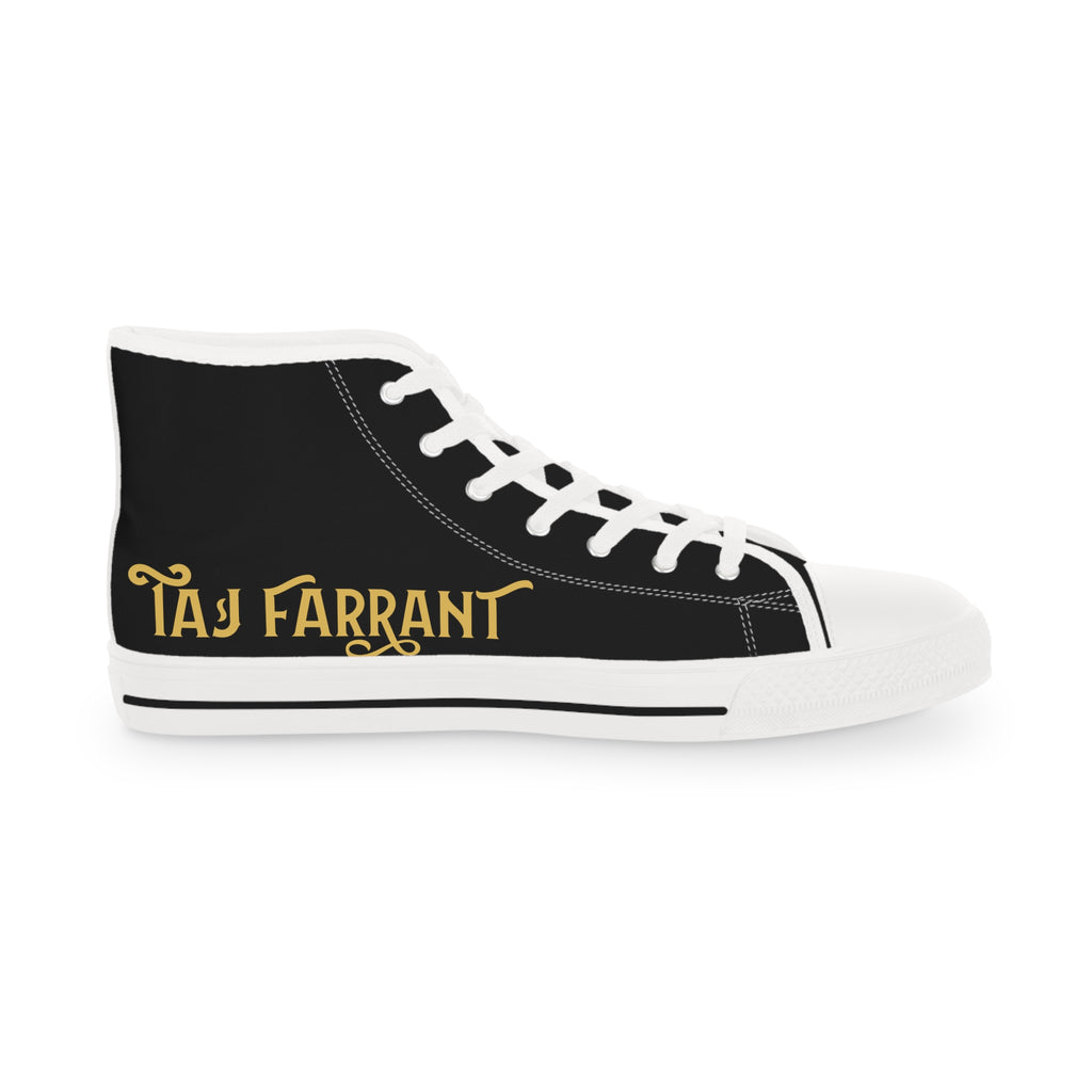 Men's Black N Gold HighTops