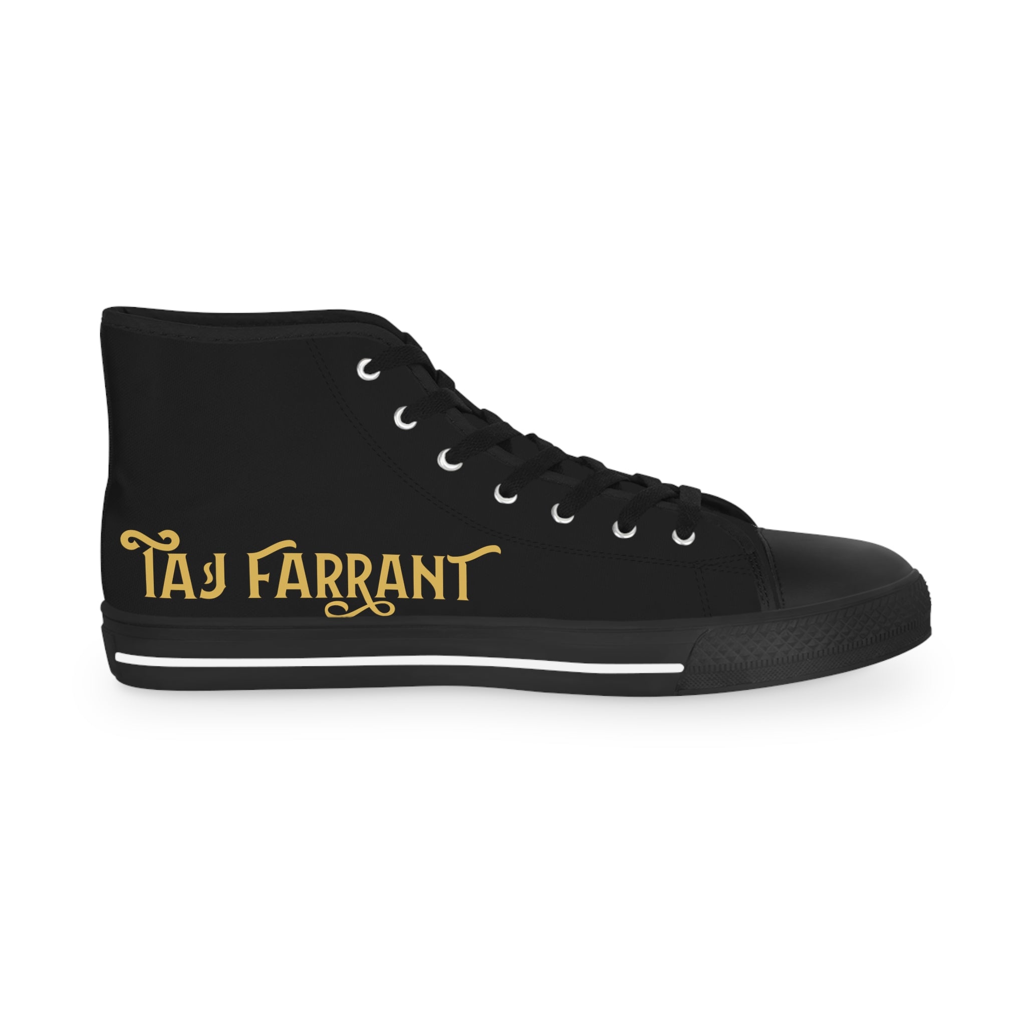 Men's Black N Gold HighTops