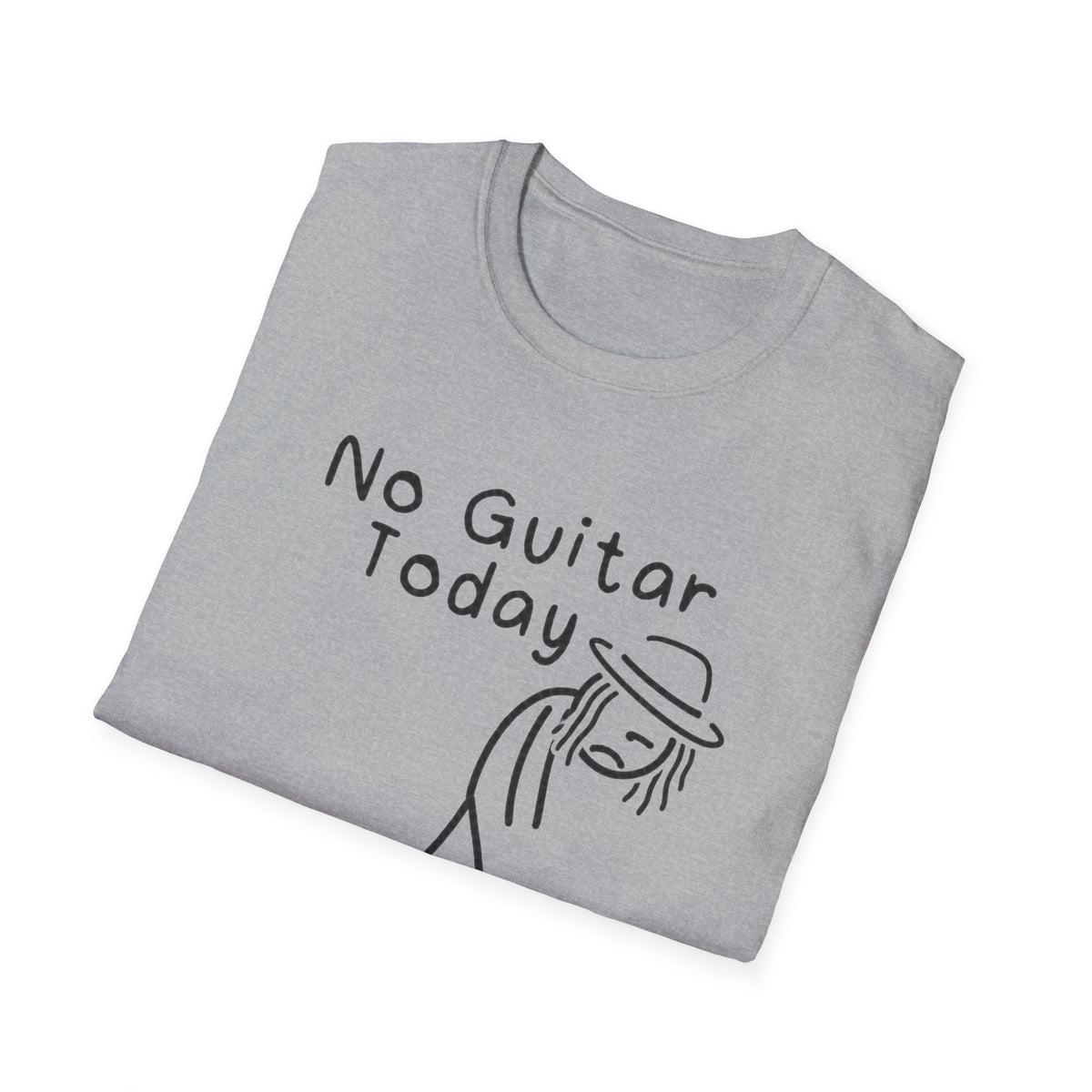 No Guitar Today T Shirt
