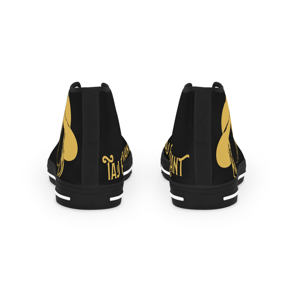 Men's Black N Gold HighTops