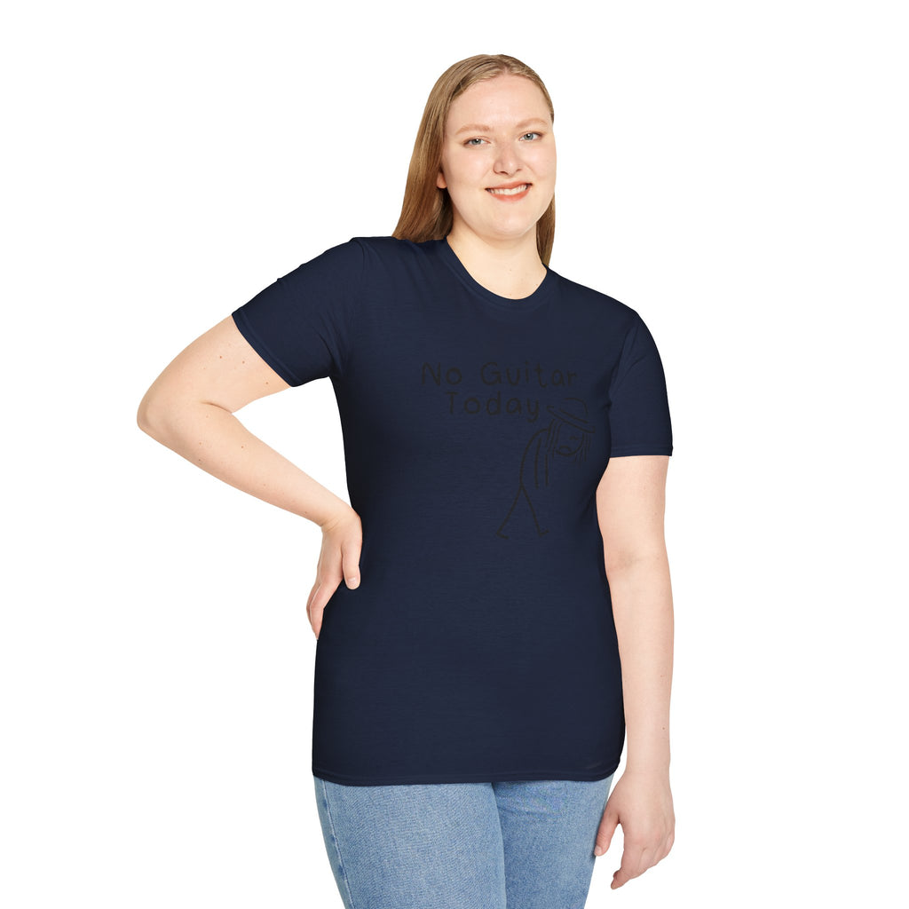 No Guitar Today T Shirt