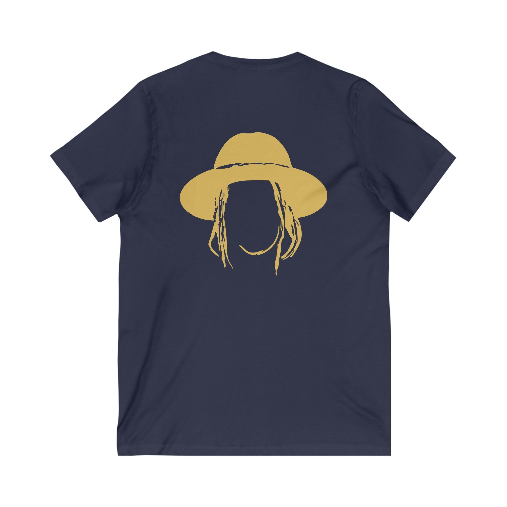 Taj Farrant Gold Logo: Unisex V-Neck Tee