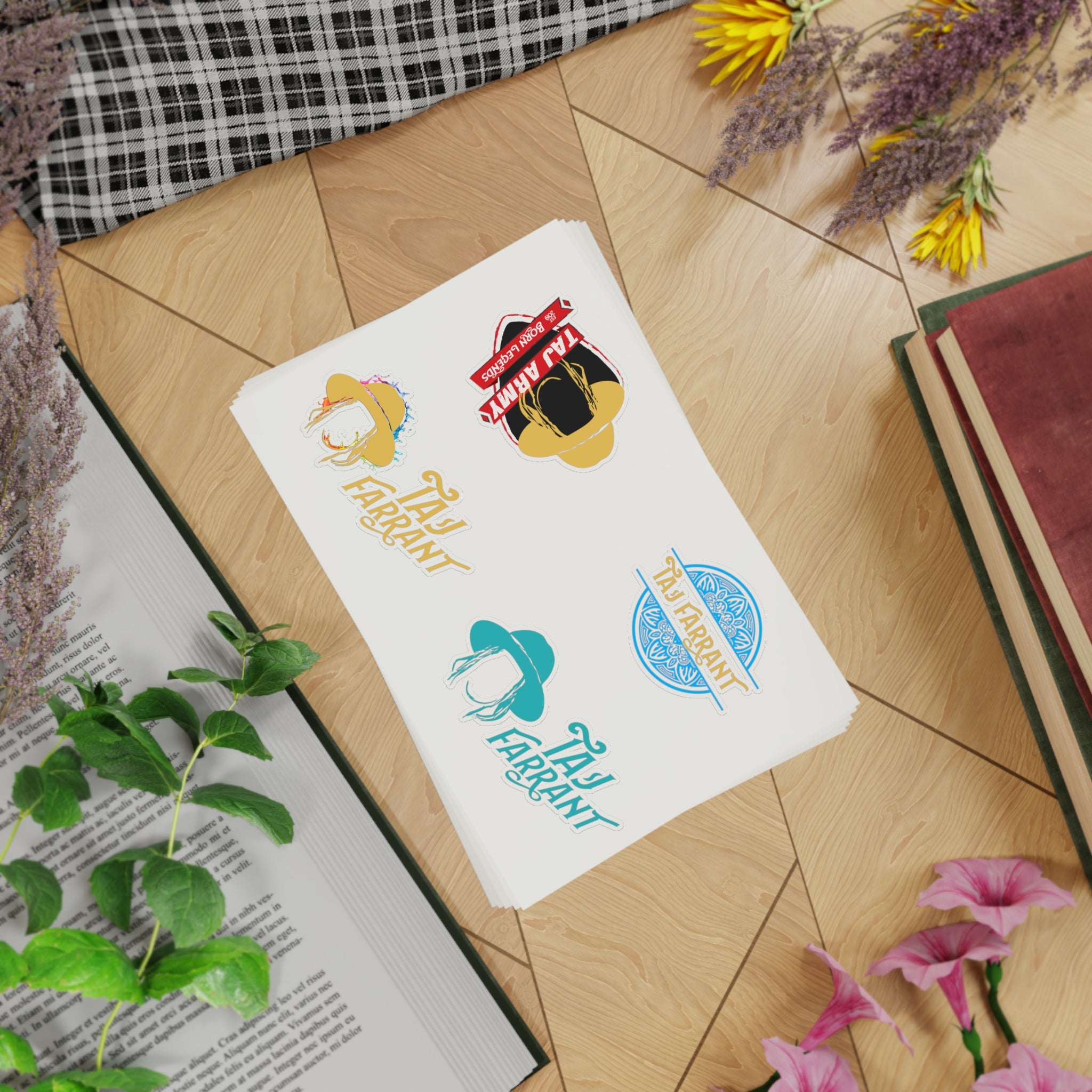 Taj Sticker Sheet Bundle