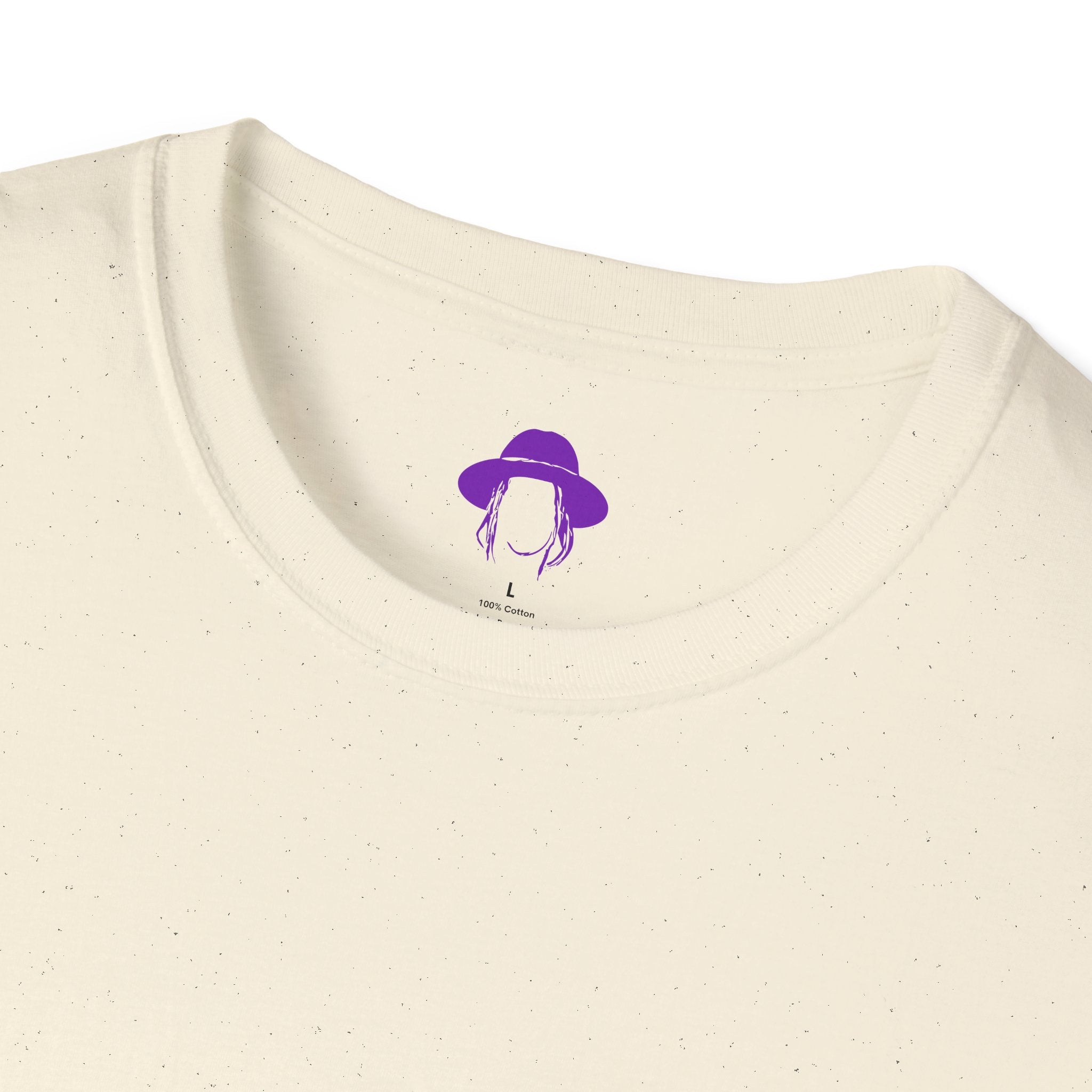 Taj Farrant Purple Logo: Unisex Softstyle T-Shirt