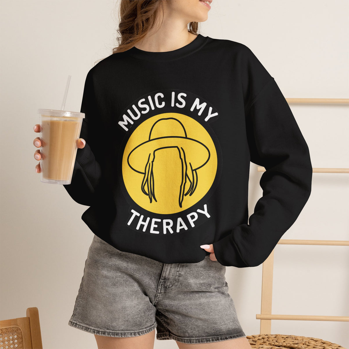 Music Is Therapy Sweatshirt