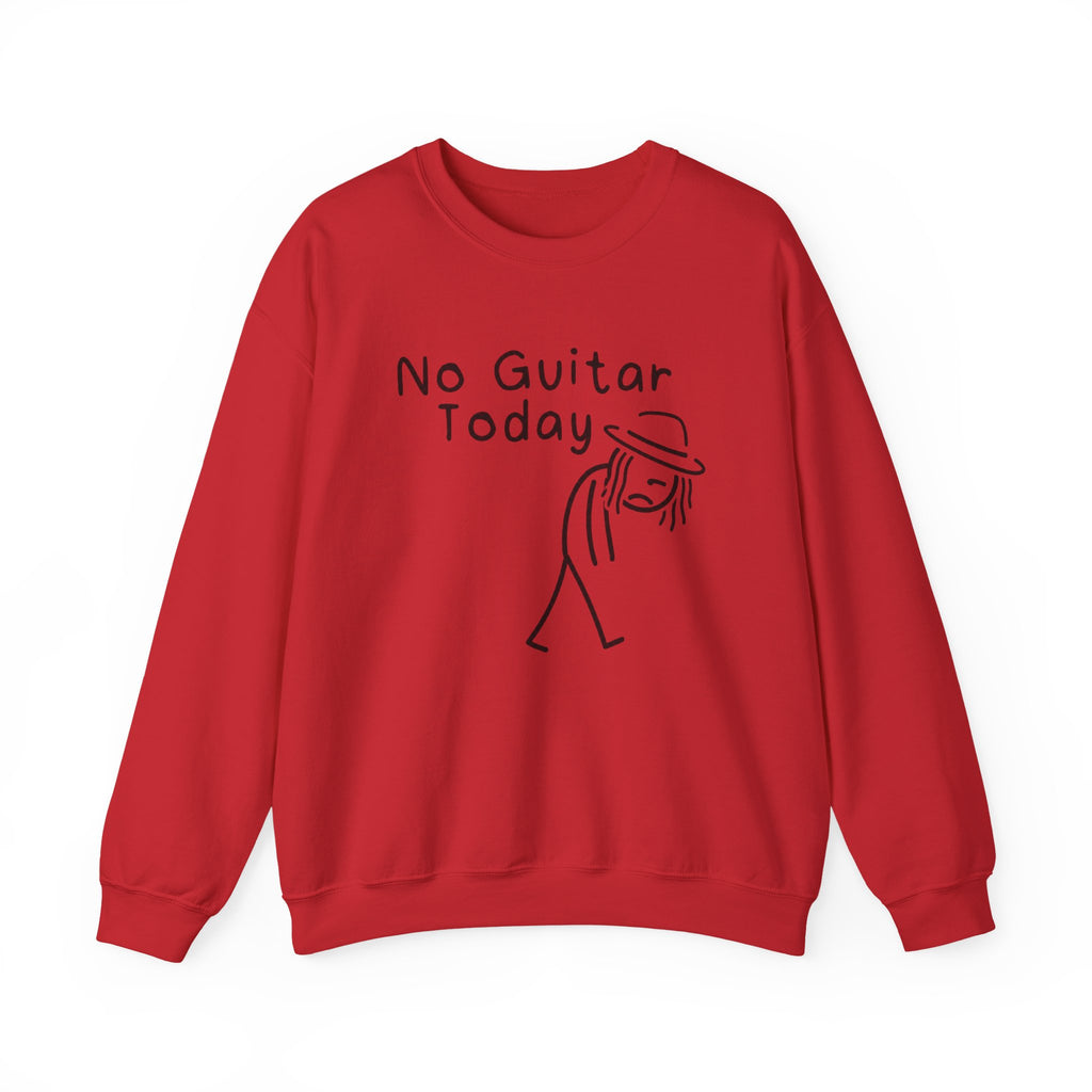 No Guitar Taj Stick Figure Sweatshirt