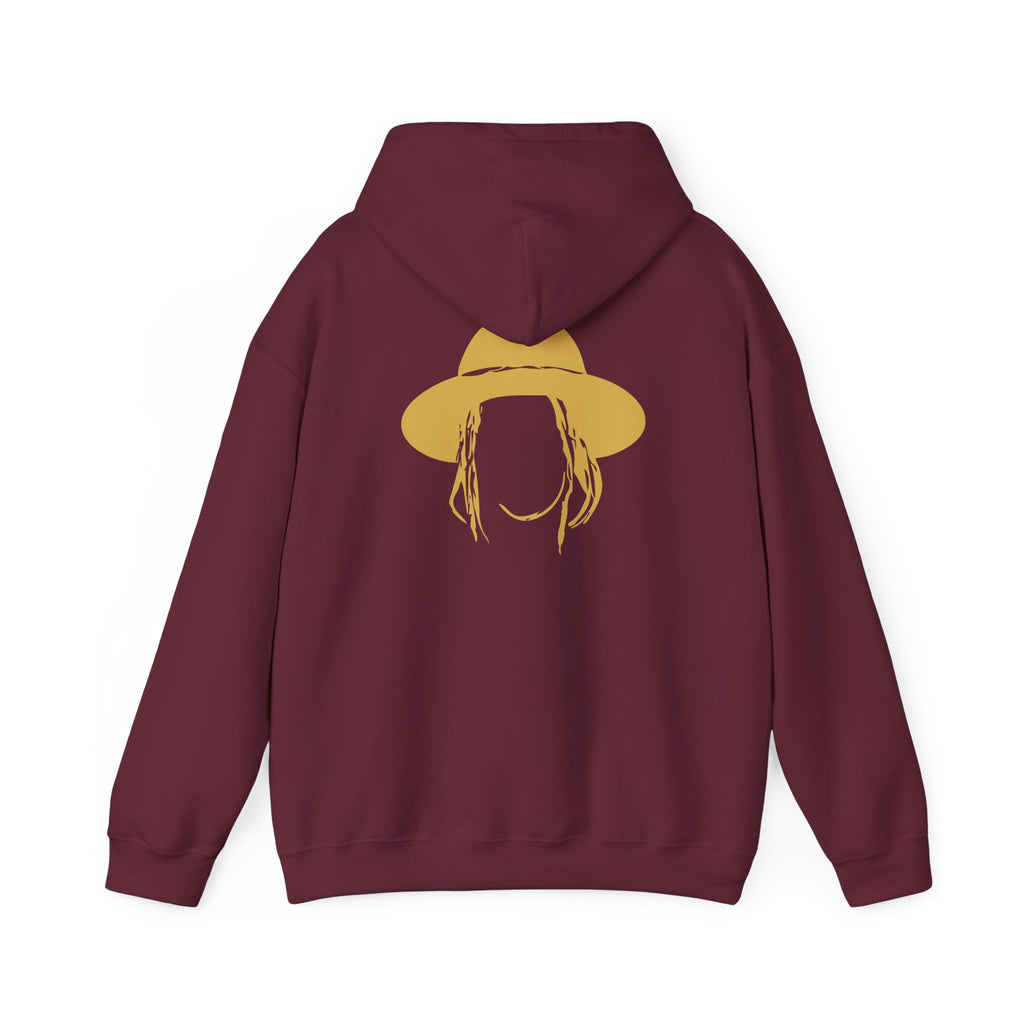 Taj Farrant Gold Logo: Unisex Heavy Blend™ Hooded Sweatshirt