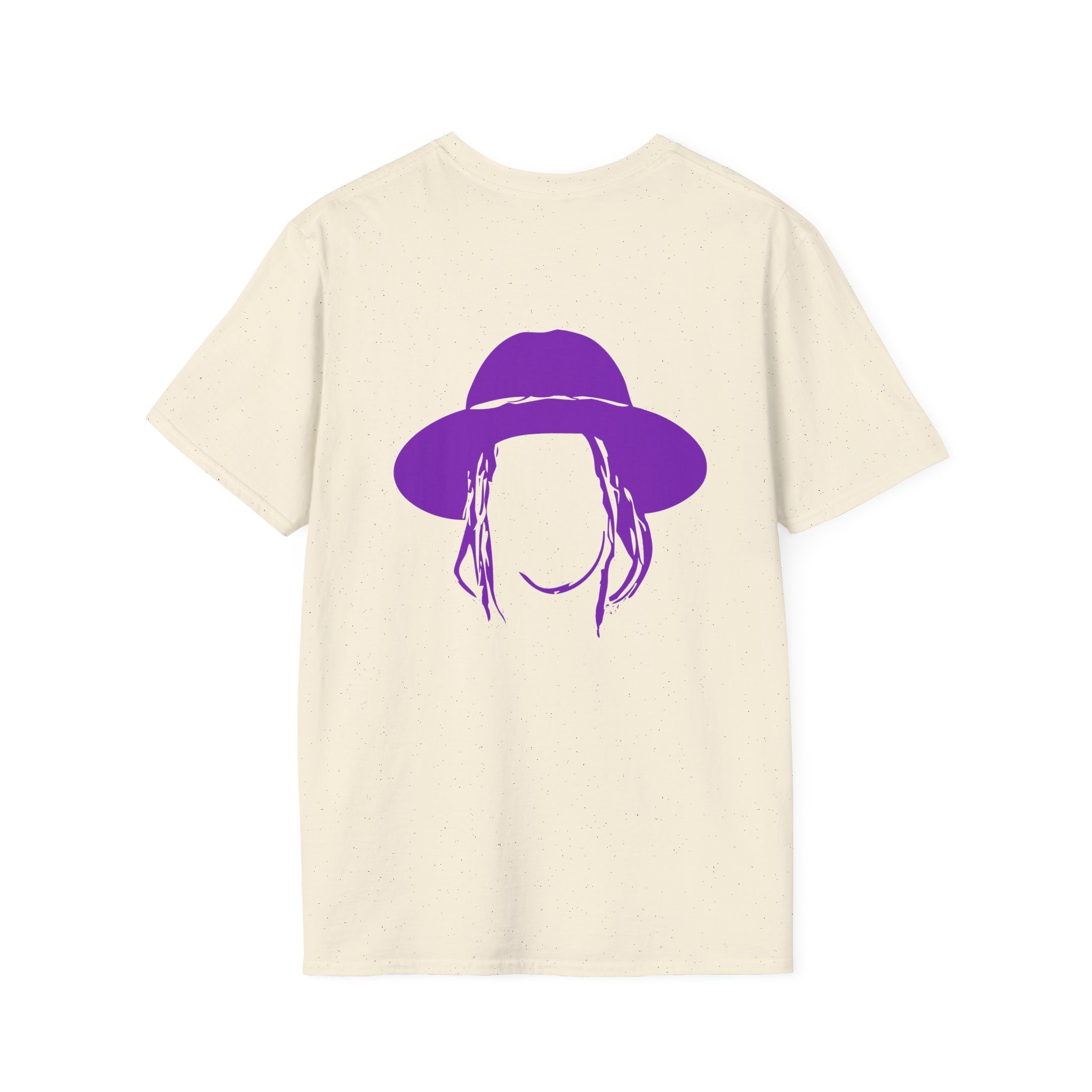 Taj Farrant Purple Logo: Unisex Softstyle T-Shirt