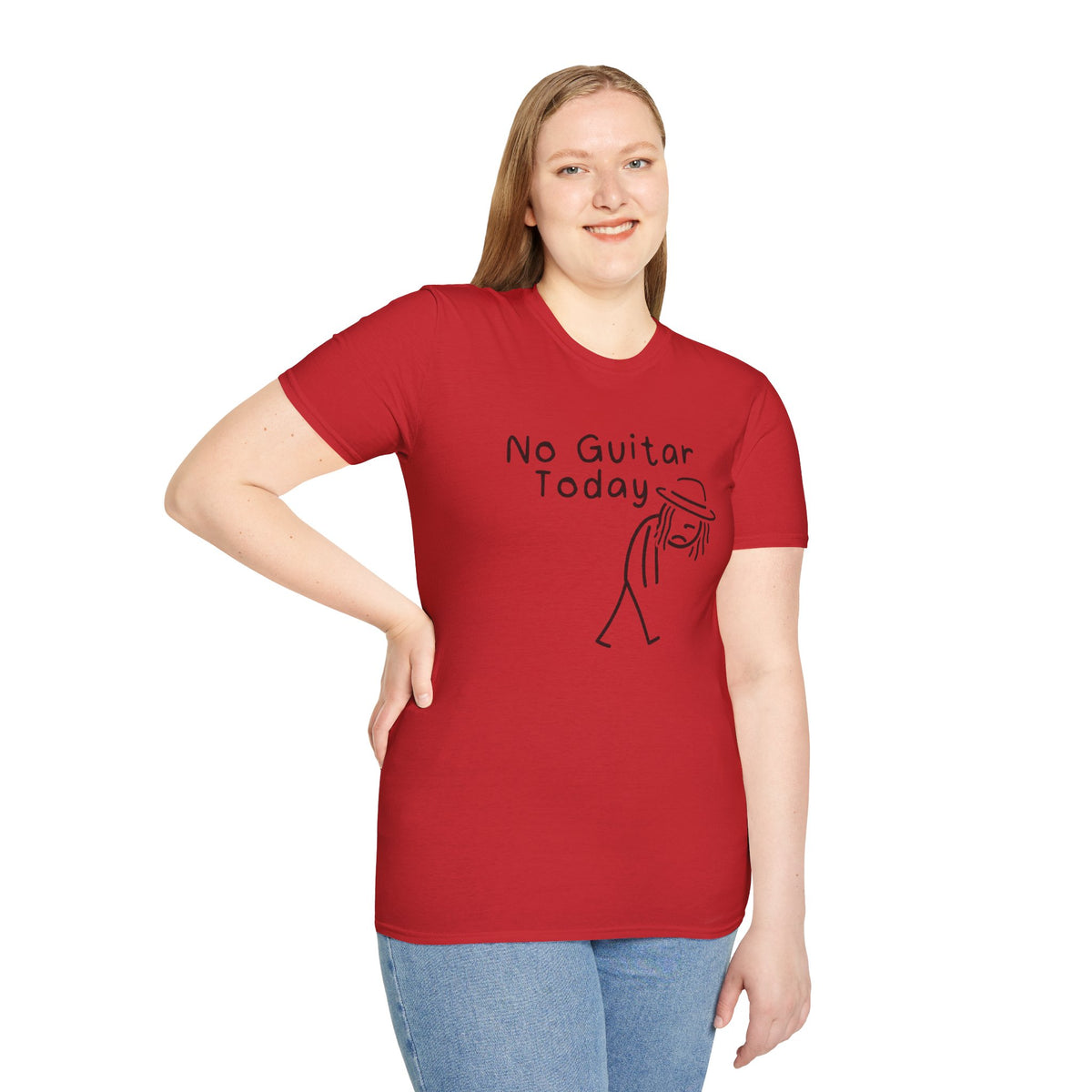 No Guitar Today T Shirt