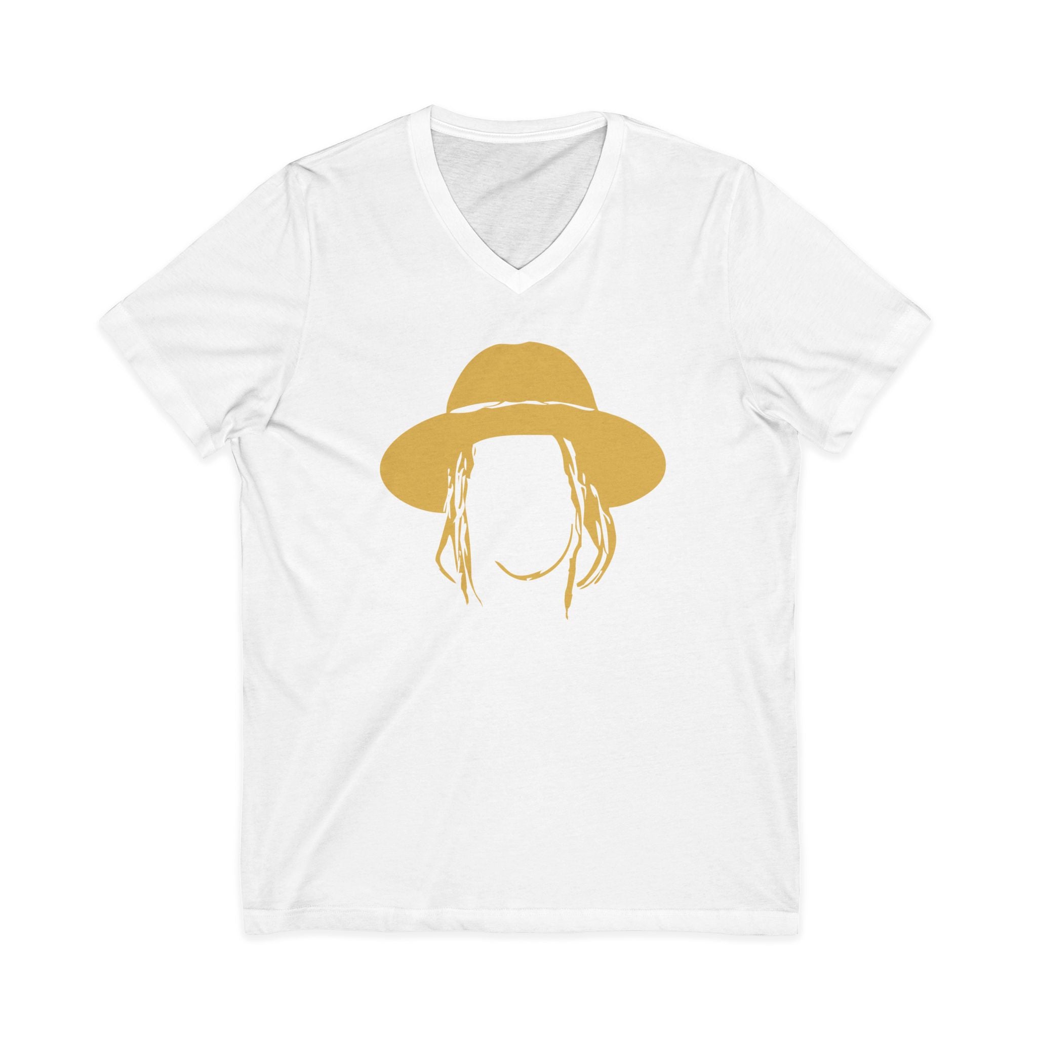 Taj Hat Logo OG  V-Neck Tee