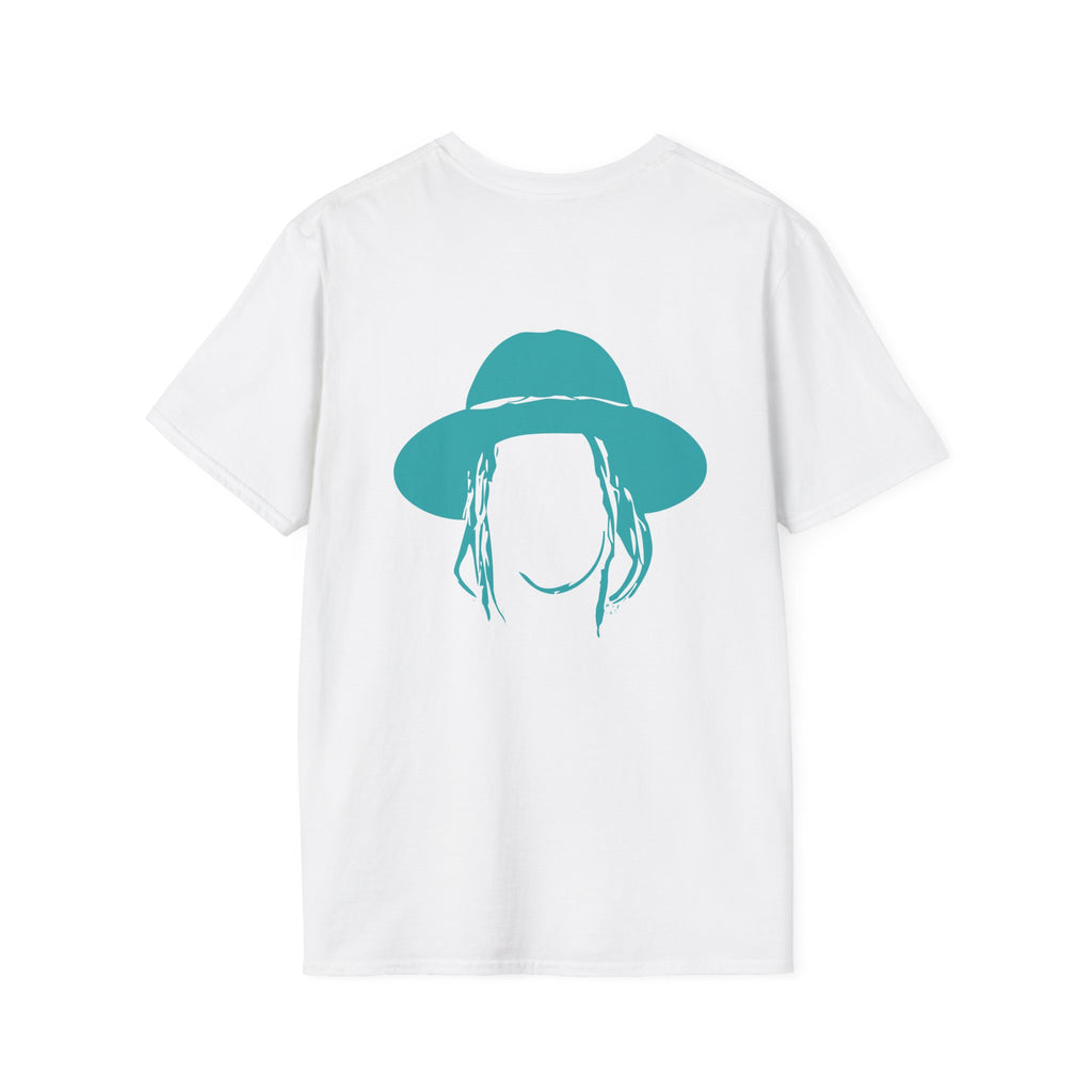 Taj Farrant Teal Logo: Unisex Softstyle T-Shirt