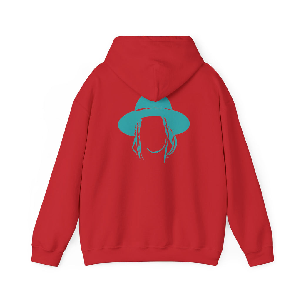 Taj Farrant Teal Logo: Unisex Heavy Blend™ Hooded Sweatshirt
