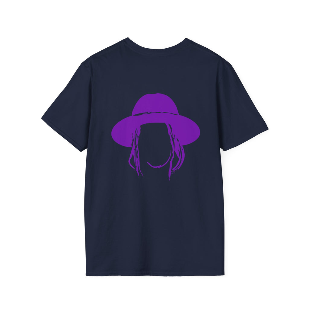 Taj Farrant Purple Logo: Unisex Softstyle T-Shirt
