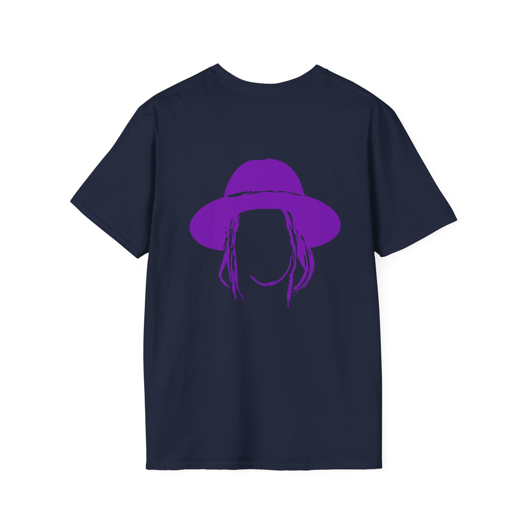 Taj Farrant Purple Logo: Unisex Softstyle T-Shirt