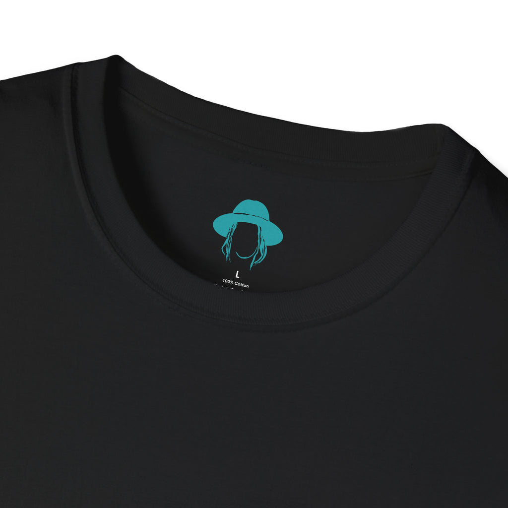 Taj Farrant Teal Logo: Unisex Softstyle T-Shirt