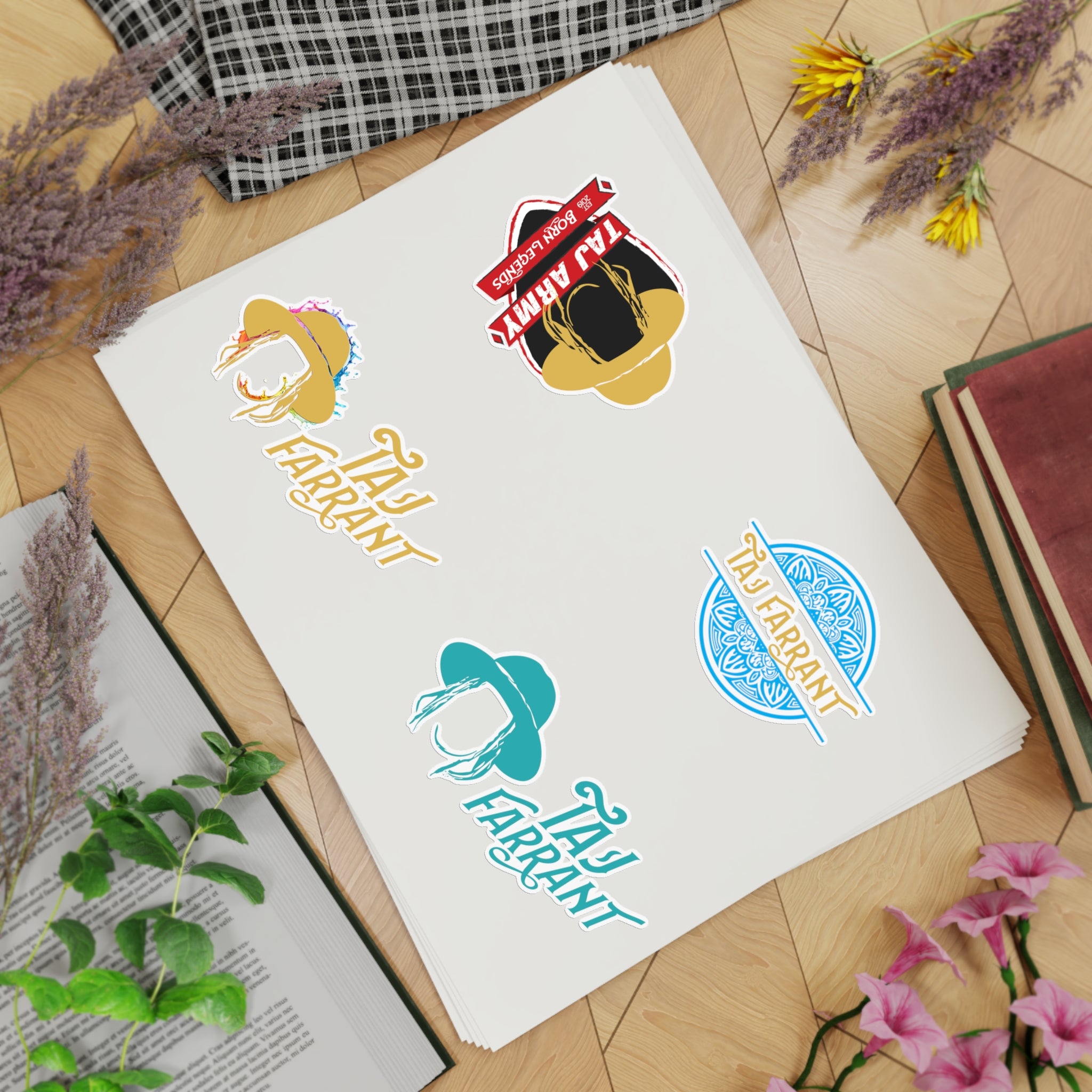 Taj Sticker Sheet Bundle