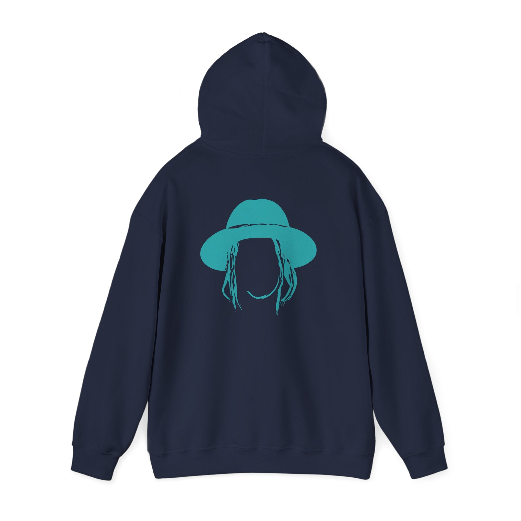 Taj Farrant Teal Logo: Unisex Heavy Blend™ Hooded Sweatshirt