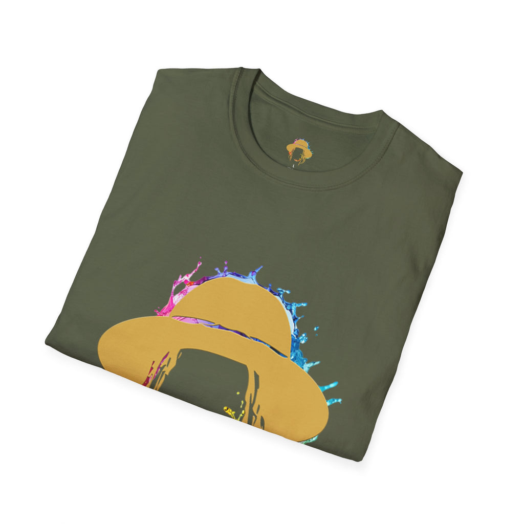 Rainbow Splash: Unisex Softstyle T-Shirt