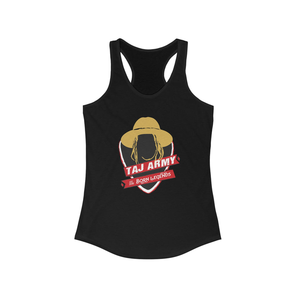 Taj Army Racerback Tank