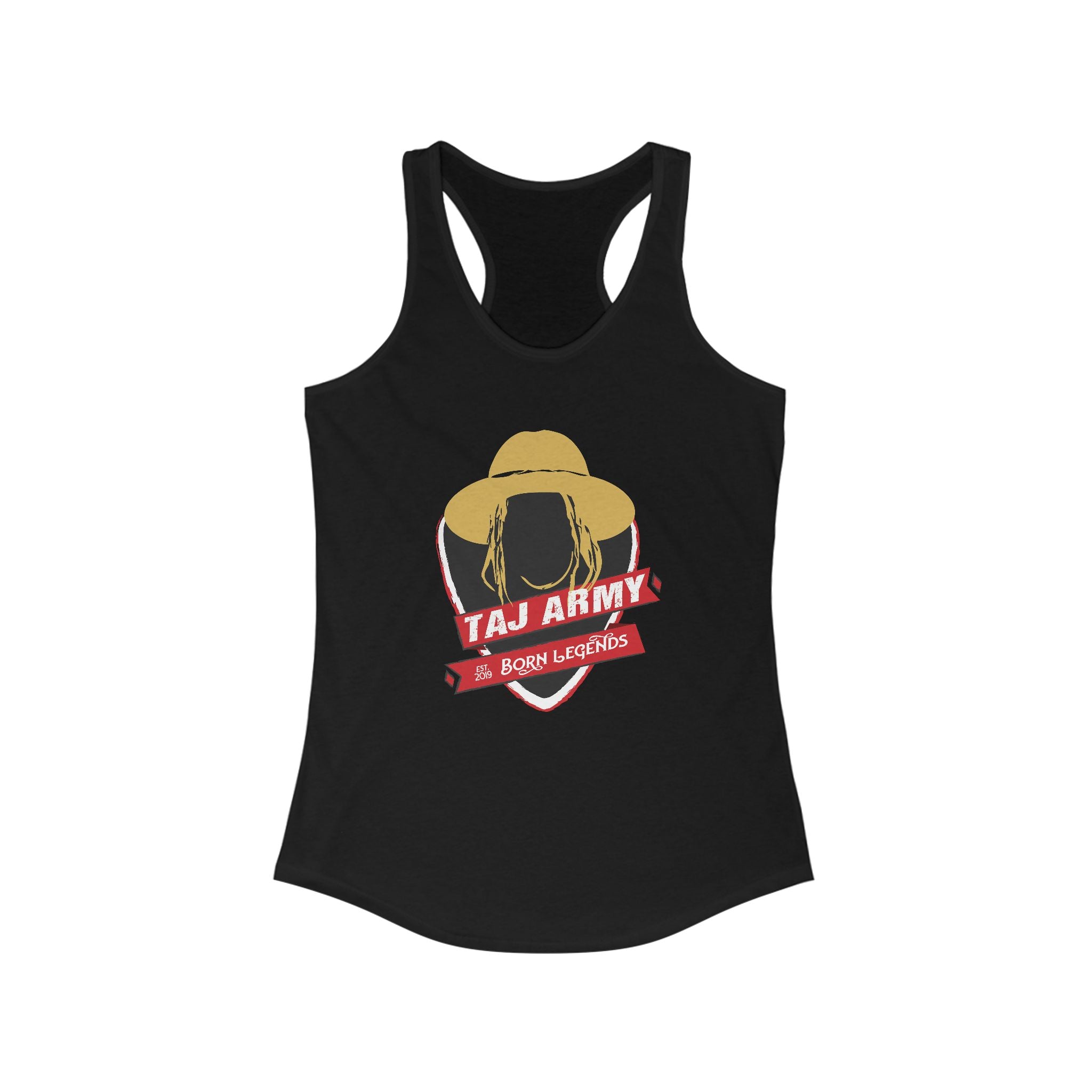 Taj Army Racerback Tank