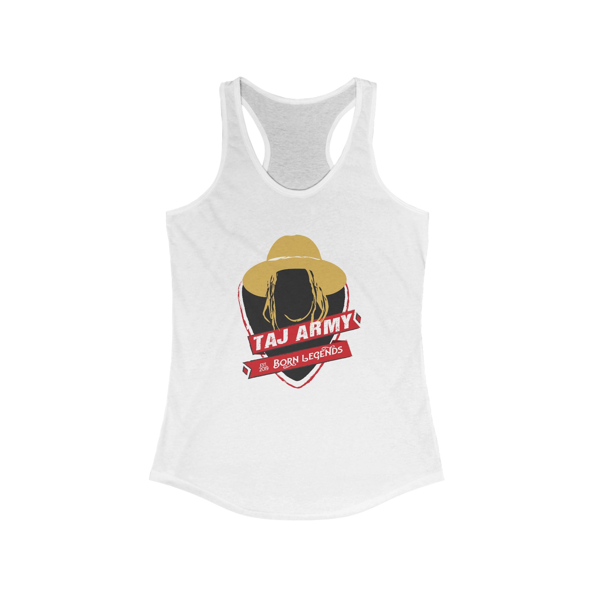 Taj Army Racerback Tank