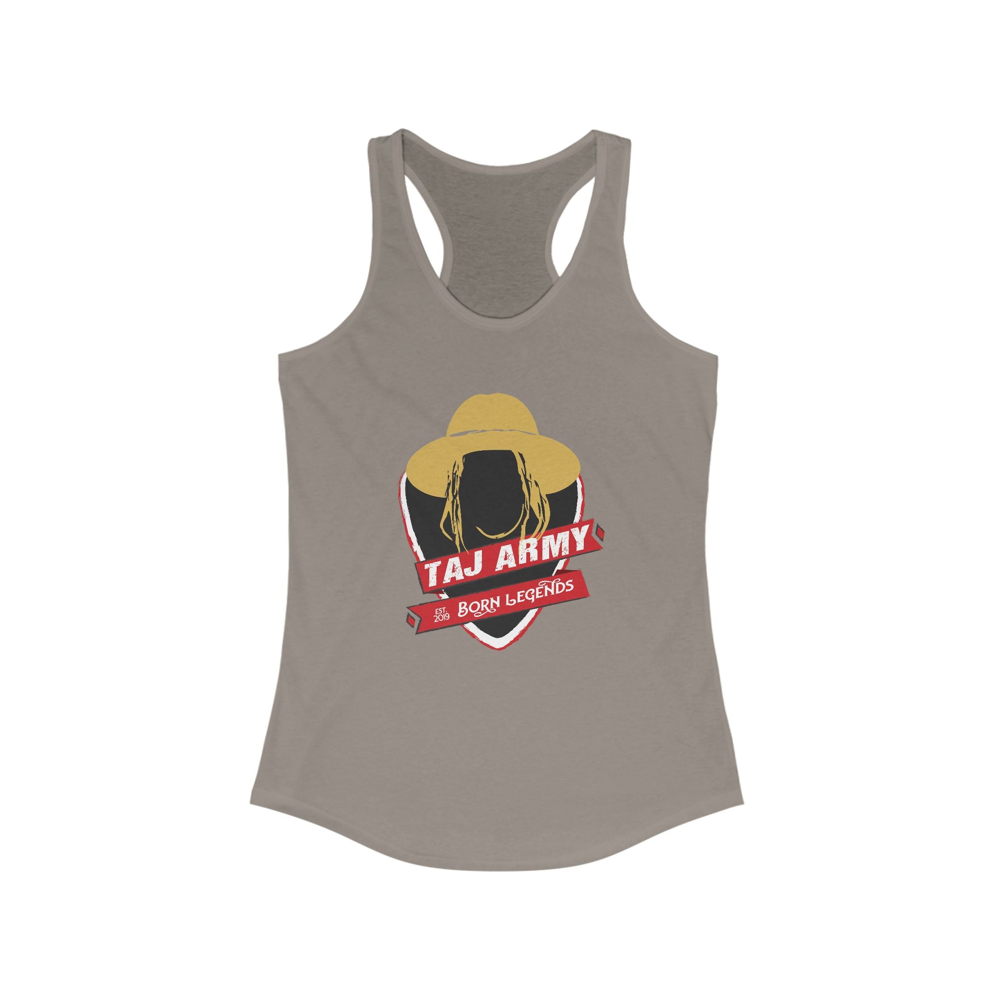 Taj Army Racerback Tank