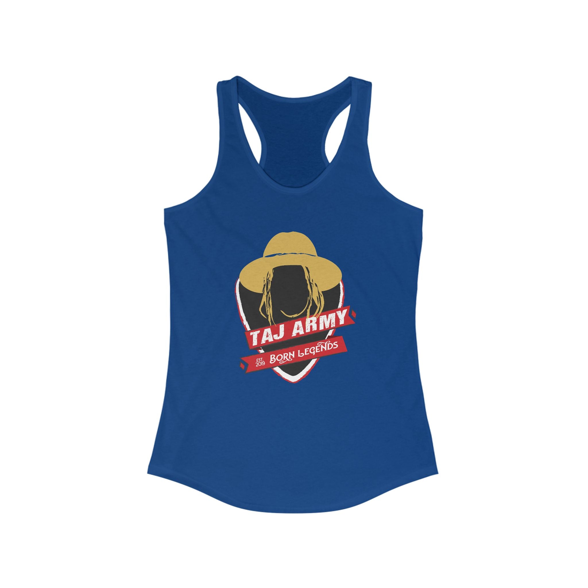 Taj Army Racerback Tank