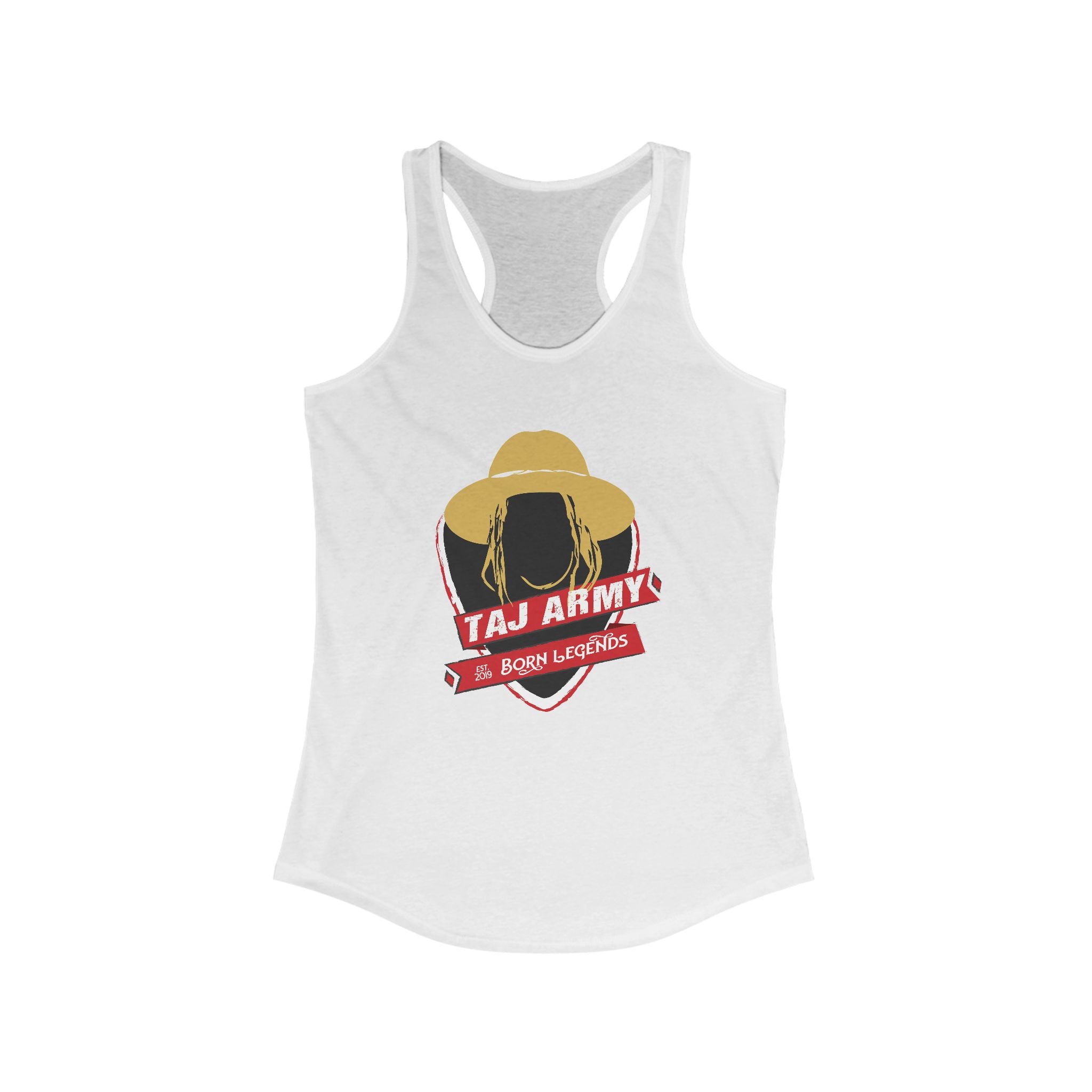 Taj Army Racerback Tank