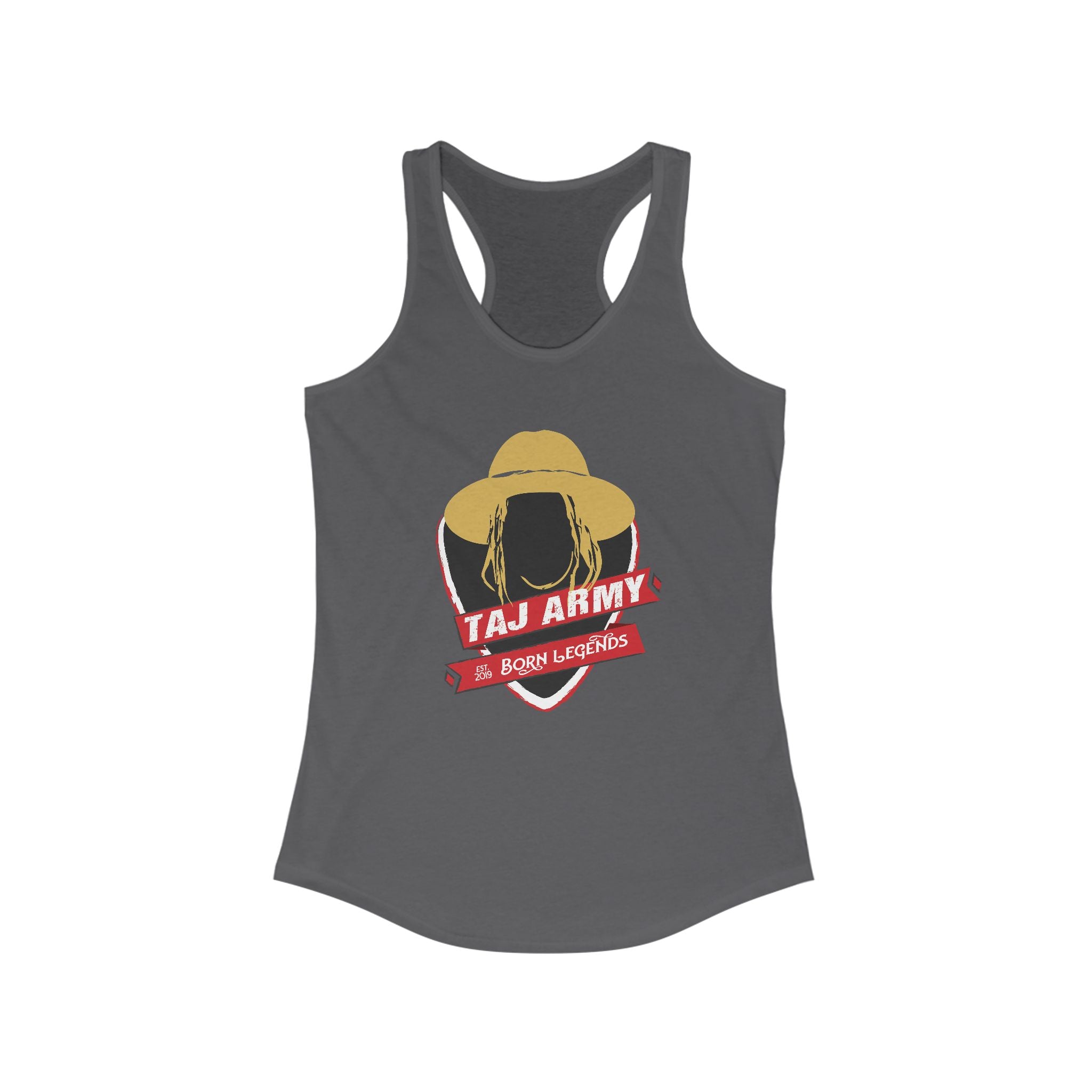 Taj Army Racerback Tank