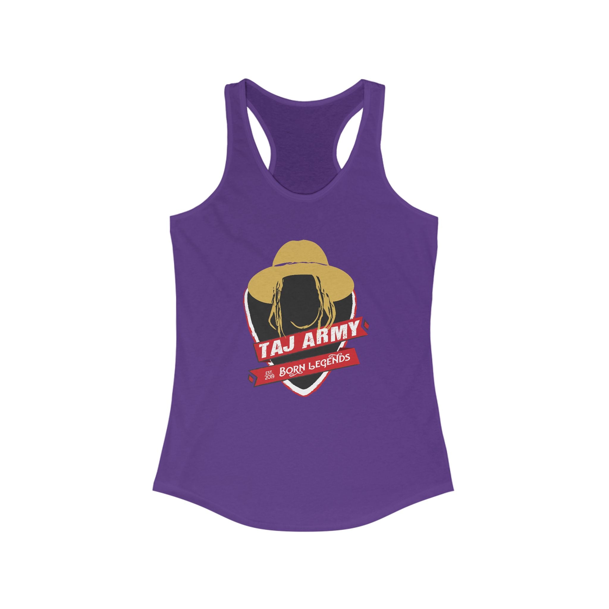 Taj Army Racerback Tank