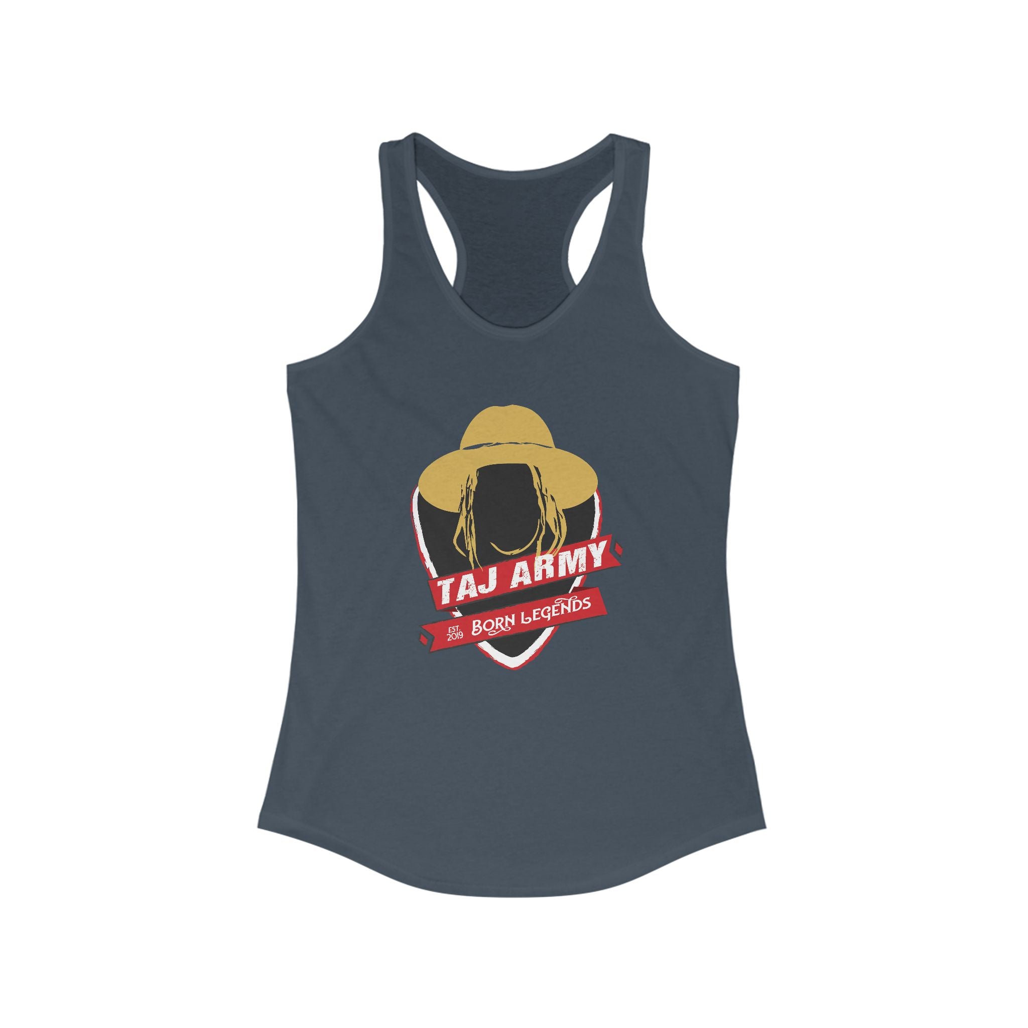 Taj Army Racerback Tank