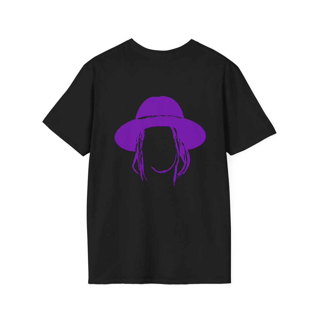 Taj Farrant Purple Logo: Unisex Softstyle T-Shirt
