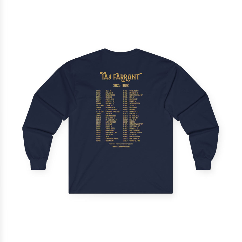 Taj Farrant 2025 Tour Long Sleeve 1 (Unisex)