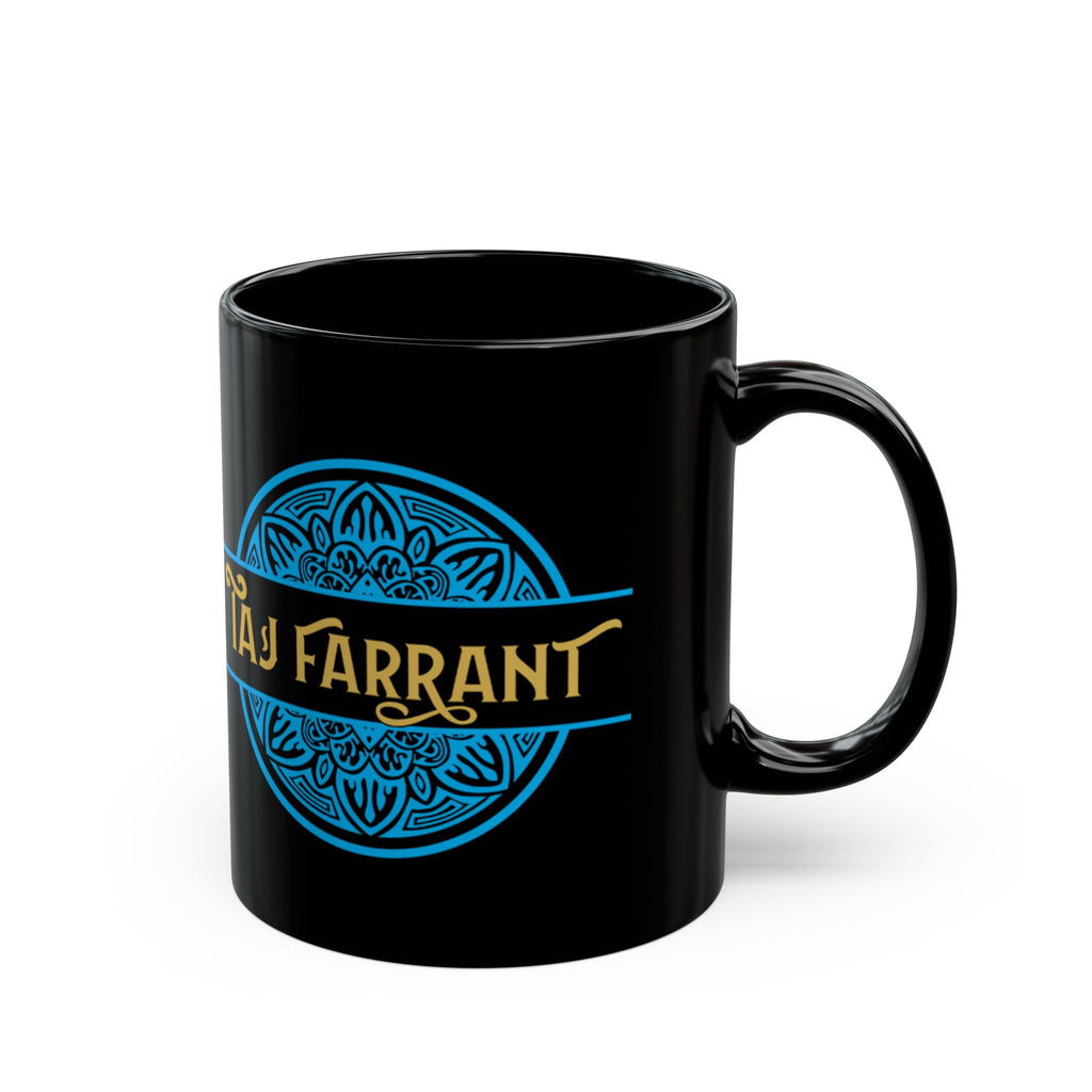 Taj Mandala : Black Mug (11oz, 15oz)