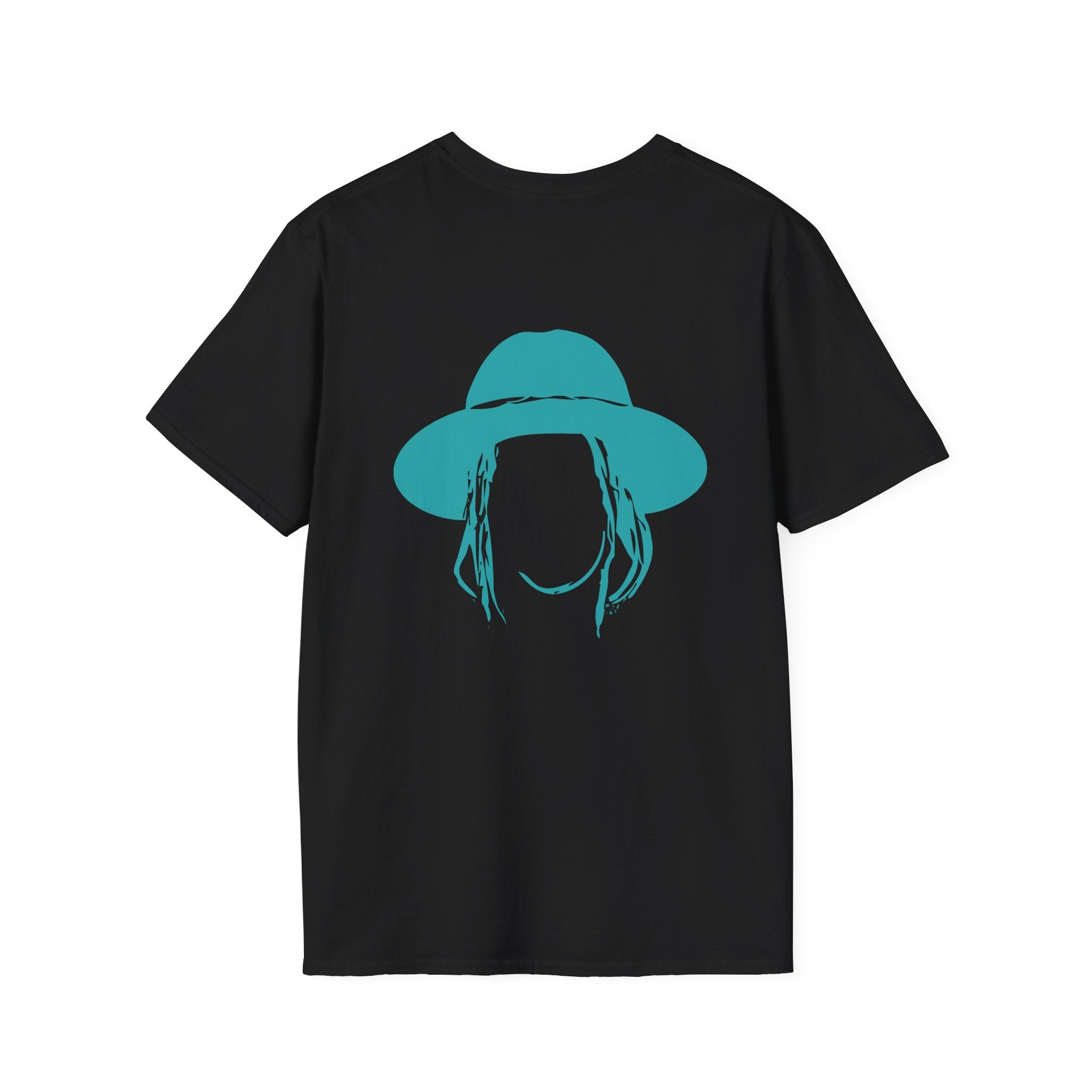 Taj Farrant Teal Logo: Unisex Softstyle T-Shirt